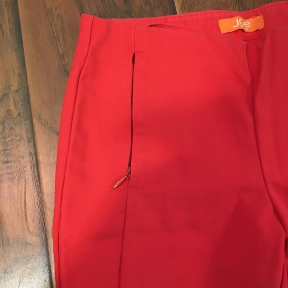 JOE FRESH red pants skinny size 0 - Picture 3 of 3
